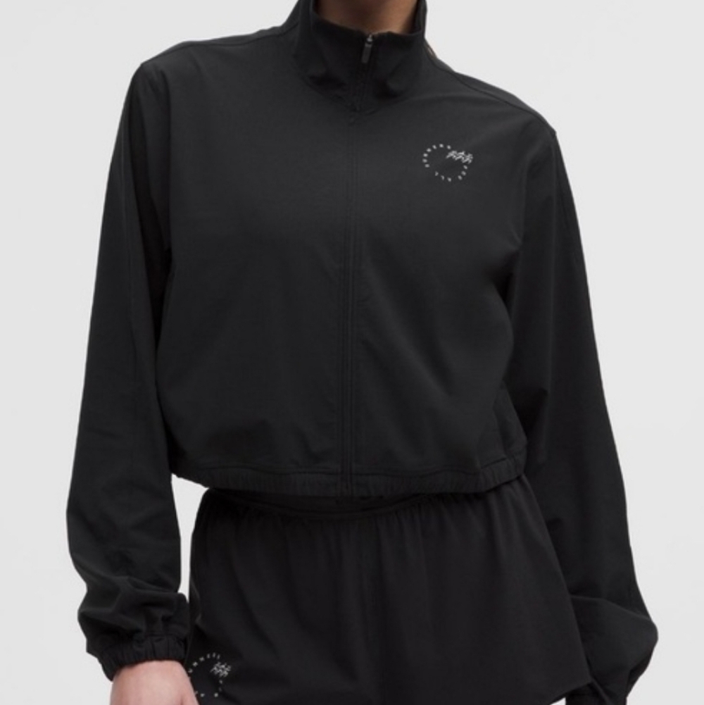 Lululemon Athletica Black Cinch-Hem Jacket